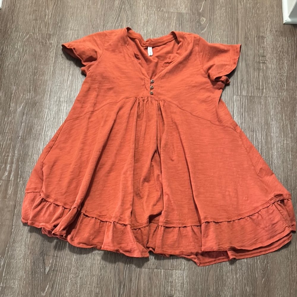 Wishlist Orange Mini Dress